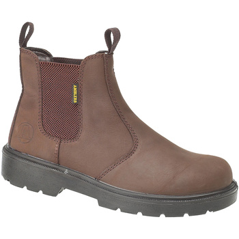 Schuhe Herren Boots Amblers FS128 Safety Braun