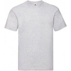Kleidung Herren T-Shirts Fruit Of The Loom SS12 Grau