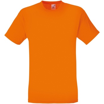 Kleidung Herren T-Shirts Fruit Of The Loom SS12 Orange