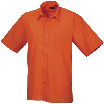 Kleidung Herren Kurzärmelige Hemden Premier PR202 Orange