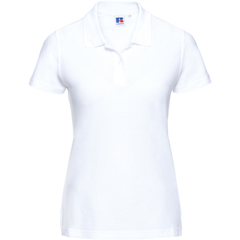 Kleidung Damen Polohemden Russell J577F Weiss