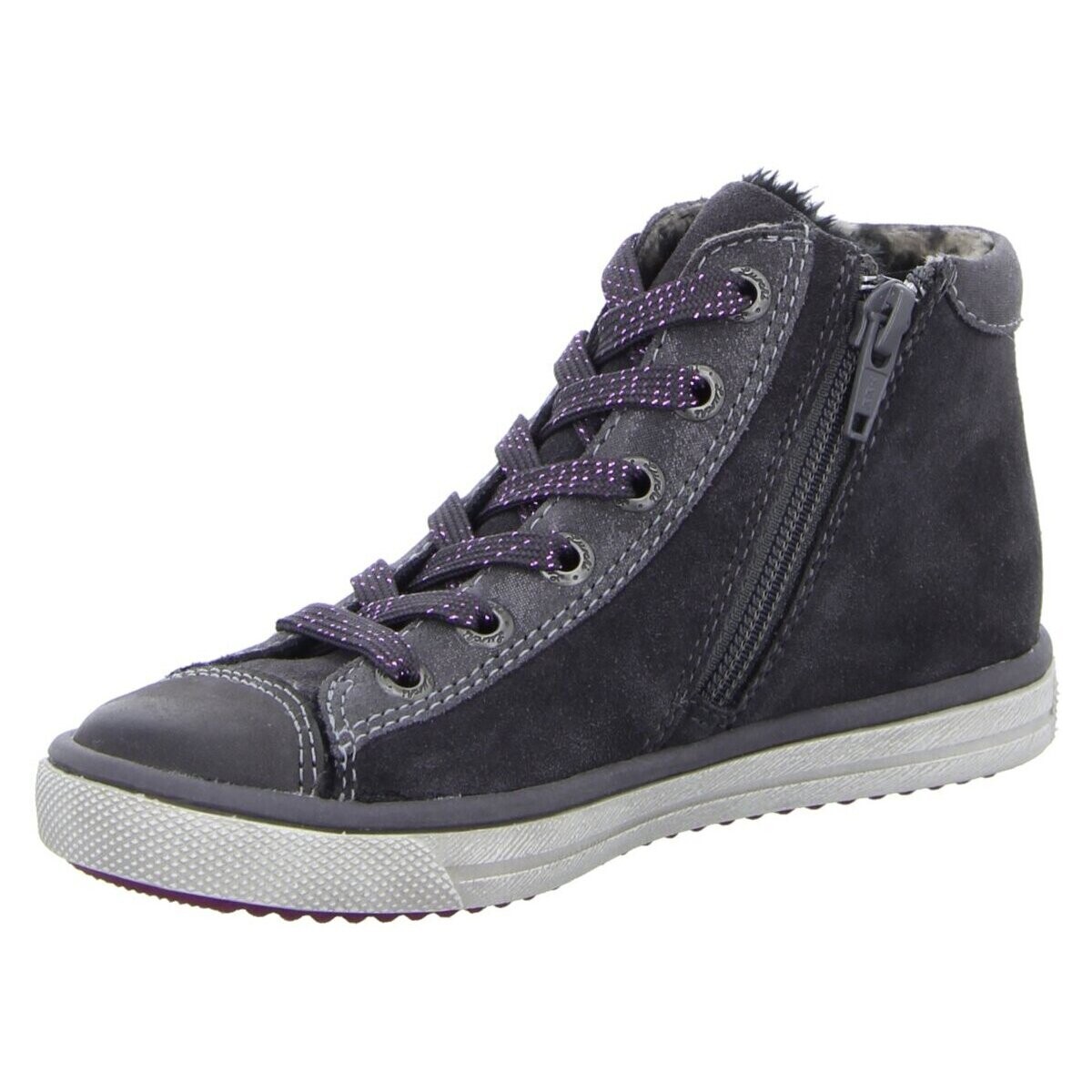 Schuhe Mädchen Sneaker Lurchi High 33-13749-25 Grau