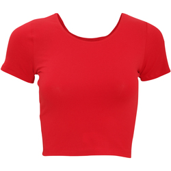 Kleidung Damen T-Shirts American Apparel RSA8380W Rot