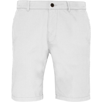 Kleidung Herren Shorts / Bermudas Asquith & Fox AQ051 Weiss