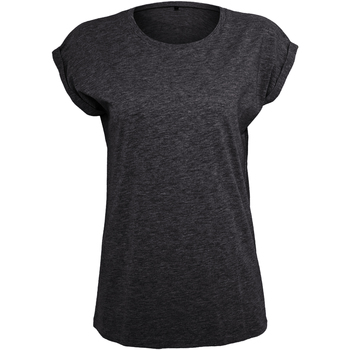 Kleidung Damen T-Shirts Build Your Brand Extended Schwarz
