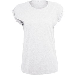 Kleidung Damen T-Shirts Build Your Brand Extended Weiss