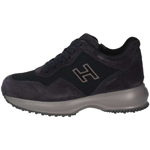 Schuhe Jungen Sneaker Low Hogan HXC00N0V310IBH123L Sneaker Kind blau Blau