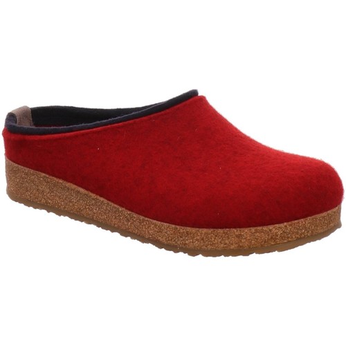 Schuhe Damen Hausschuhe Haflinger Grizzly Kris 711056-42 Rot
